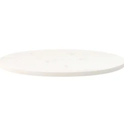 vidaXL Accesorios Para Mesas-Tablero de mesa ovalado madera maciza pino 70x35x2,5 cm