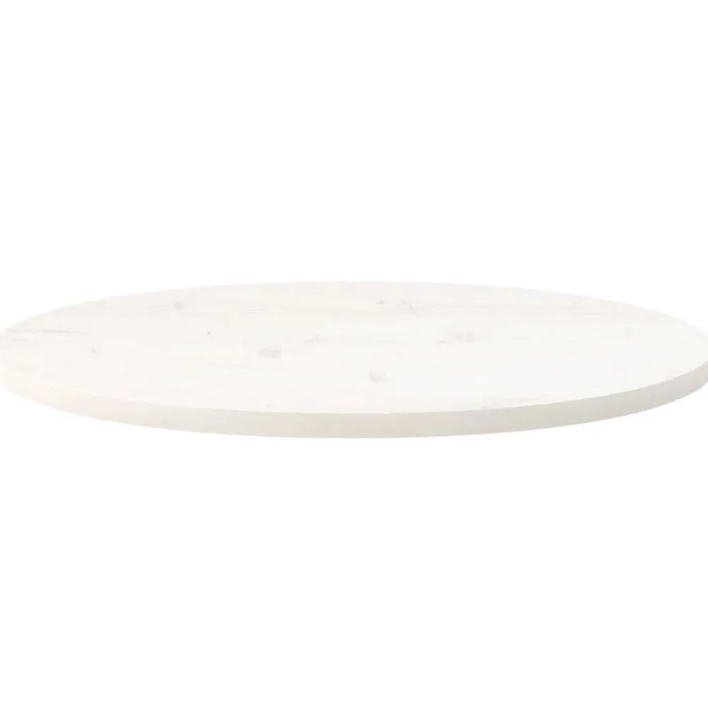 vidaXL Accesorios Para Mesas-Tablero de mesa ovalado madera maciza pino 70x35x2,5 cm