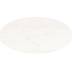 vidaXL Accesorios Para Mesas-Tablero de mesa ovalado madera maciza pino 70x35x2,5 cm