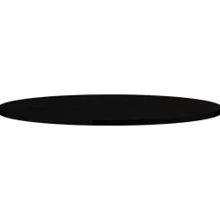 vidaXL Tablero de mesa ovalado madera maciza de roble 80x40x2 cm Marr&oacute;n oscuro Outlet