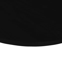 vidaXL Tablero de mesa ovalado madera maciza de roble 80x40x2 cm Marr&oacute;n oscuro Outlet