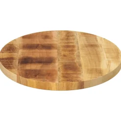 vidaXL Accesorios Para Mesas-Tablero de mesa ovalado madera maciza de mango 90x40x2,5 cm