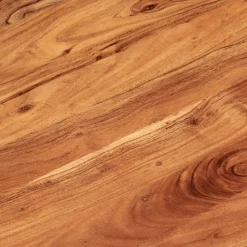 vidaXL Tablero de mesa ovalado madera maciza de acacia 80x40x3,8 cm Madera de acacia (natural)