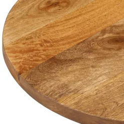 vidaXL Tablero de mesa ovalado madera maciza de mango 80x40x3,8 cm Madera de mango (color roble) Sale