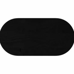 vidaXL Accesorios Para Mesas-Tablero de mesa ovalado madera maciza de roble 80x40x2 cm