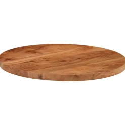 vidaXL Tablero de mesa redondo madera maciza de acacia Ø40x3,8 cm Madera de acacia (natural) Outlet