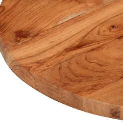 vidaXL Tablero de mesa redondo madera maciza de acacia Ø40x3,8 cm Madera de acacia (natural) Outlet