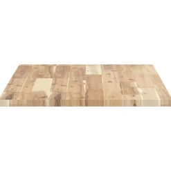 vidaXL Tablero de mesa rectangular madera maciza acacia 80x50x2 cm Natural Hot