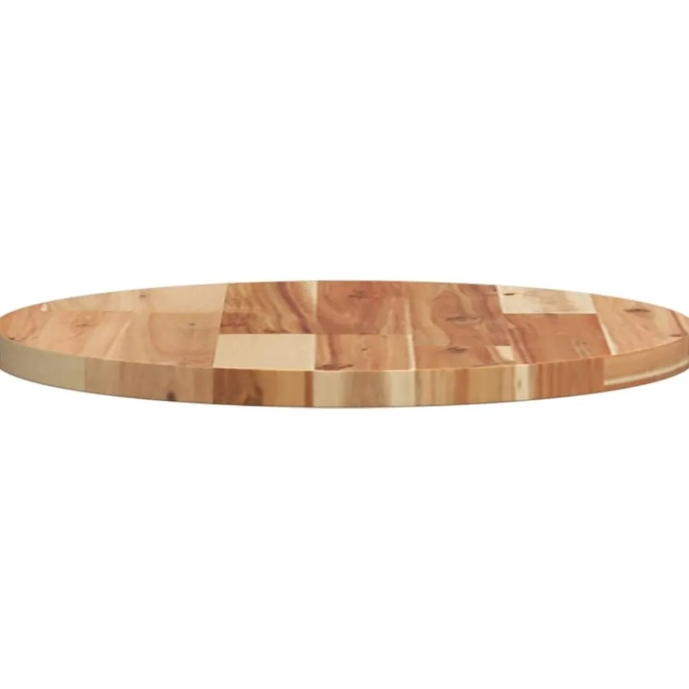 vidaXL Accesorios Para Mesas-Tablero de mesa redondo madera maciza de acacia Ø40x2 cm