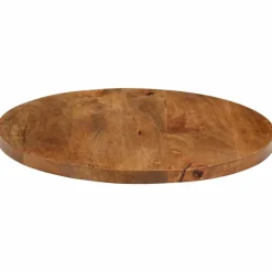 vidaXL Accesorios Para Mesas-Tablero de mesa redondo madera maciza de mango Ø 40x3,8 cm