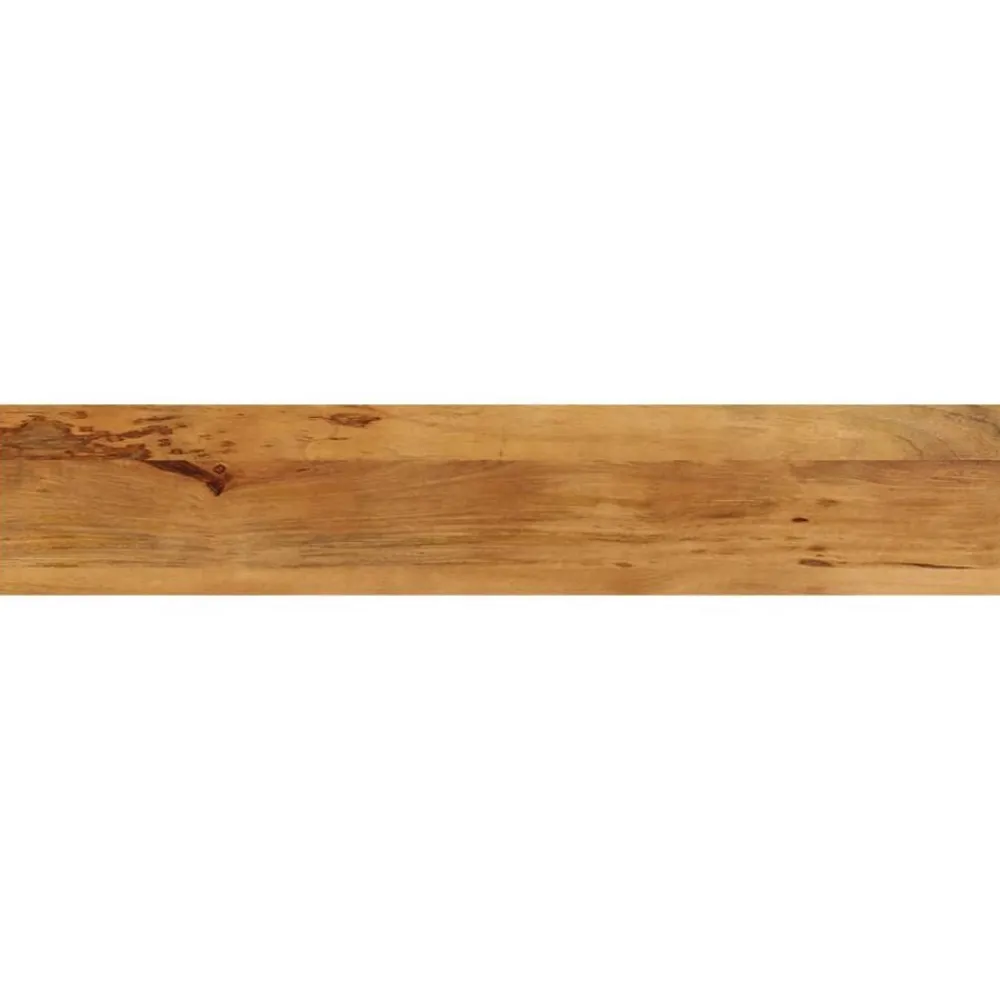 vidaXL Tablero de mesa rectangular madera maciza mango 160x20x2,5 cm Madera de mango (color roble) Hot