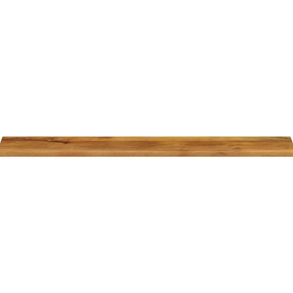 vidaXL Tablero de mesa rectangular madera maciza mango 160x20x2,5 cm Madera de mango (color roble) Hot