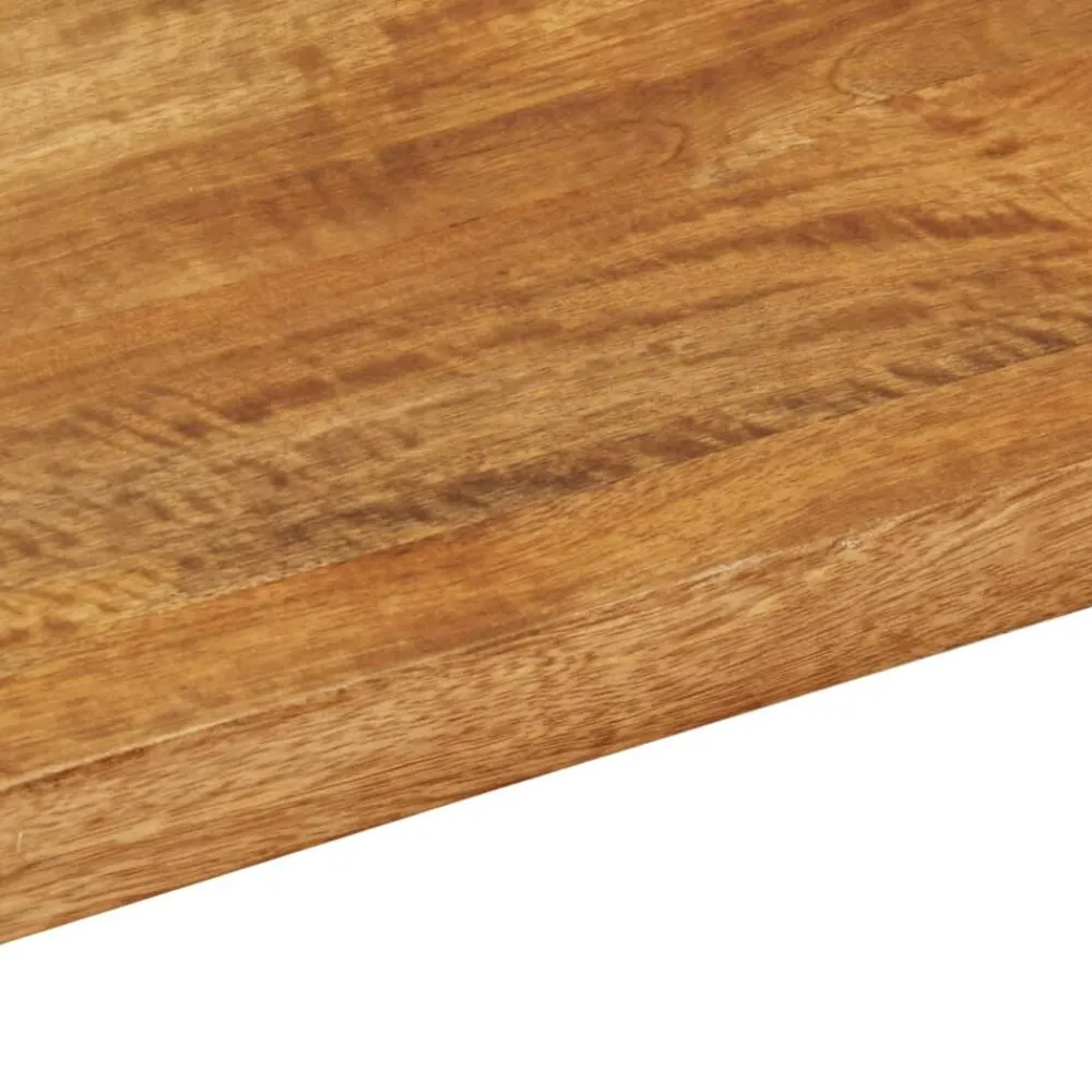 vidaXL Tablero de mesa rectangular madera maciza mango 160x20x2,5 cm Madera de mango (color roble) Hot
