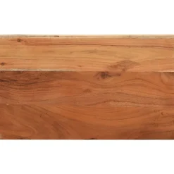vidaXL Tablero de mesa rectangular madera maciza acacia 40x20x3,8 cm Madera de acacia (natural) Discount