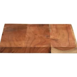 vidaXL Tablero de mesa rectangular madera maciza acacia 40x20x3,8 cm Madera de acacia (natural) Discount
