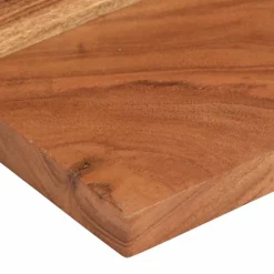 vidaXL Tablero de mesa rectangular madera maciza acacia 40x20x3,8 cm Madera de acacia (natural) Discount