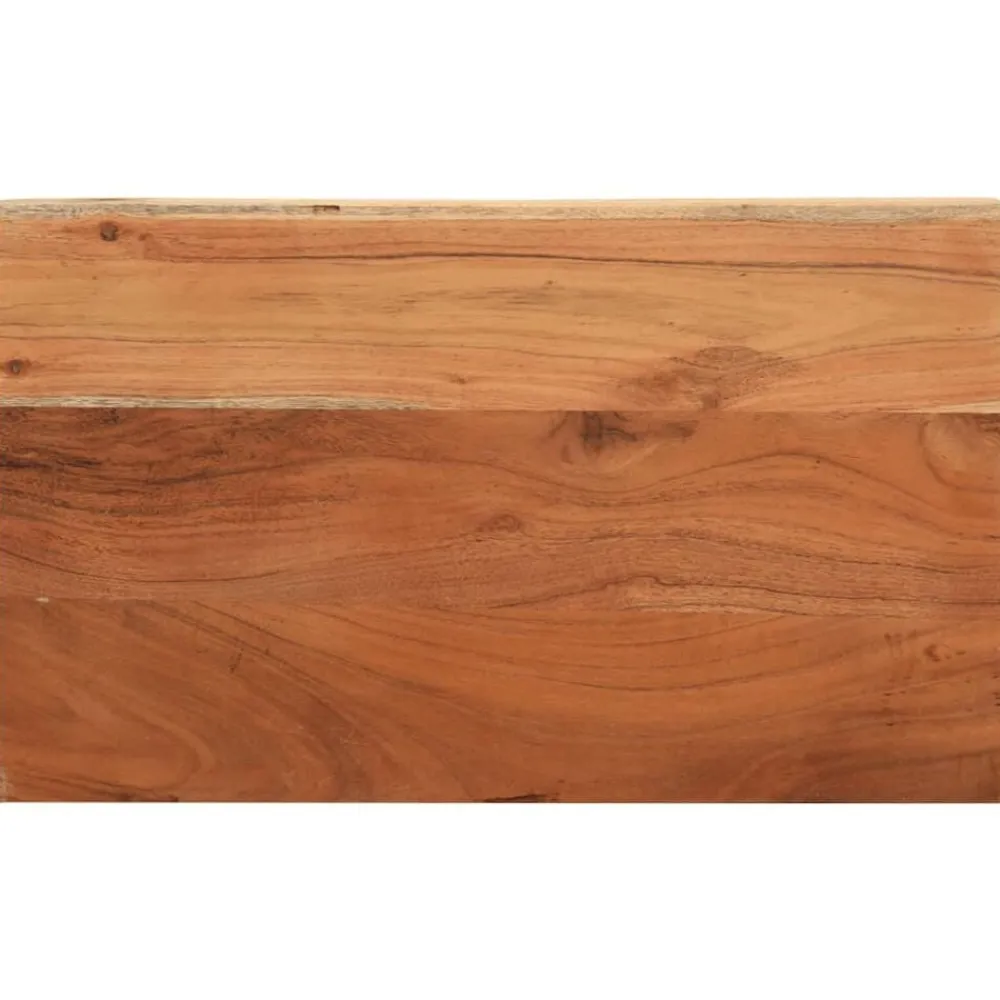 vidaXL Accesorios Para Mesas-Tablero de mesa rectangular madera maciza acacia 40x20x2,5 cm