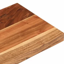 vidaXL Accesorios Para Mesas-Tablero de mesa rectangular madera maciza acacia 40x20x2,5 cm