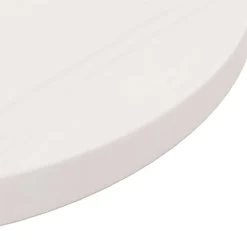 vidaXL Tablero de mesa redondo madera maciza de pino Ø30x3 cm Blanco
