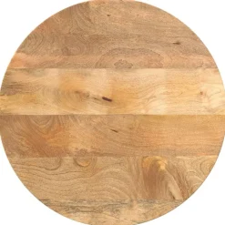 vidaXL Accesorios Para Mesas-Tablero de mesa redondo madera maciza de mango Ø 40x3,8 cm