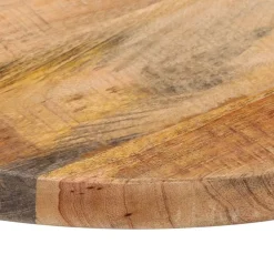 vidaXL Accesorios Para Mesas-Tablero de mesa redondo madera maciza mango rugosa Ø 40x1,5 cm