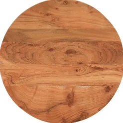 vidaXL Tablero de mesa redondo madera maciza de acacia Ø40x2,5 cm Madera de acacia (natural) Outlet
