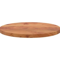 vidaXL Tablero de mesa redondo madera maciza de acacia Ø40x2,5 cm Madera de acacia (natural) Outlet