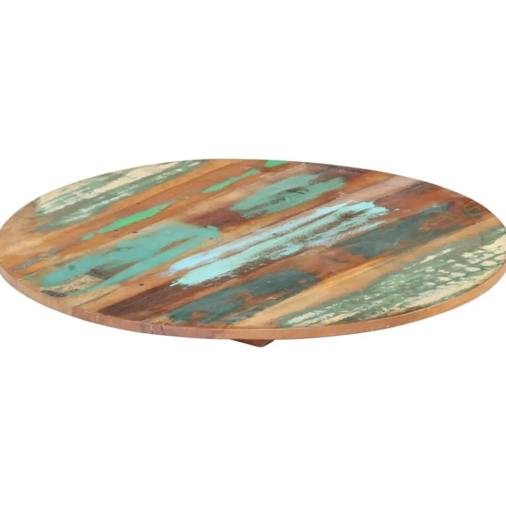 vidaXL Tablero de mesa redonda madera reciclada maciza 40 cm 15-16 mm Online
