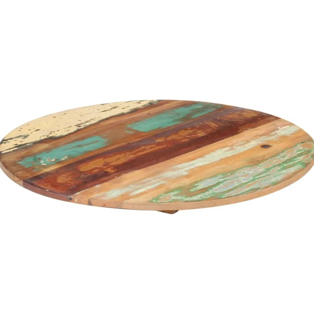 vidaXL Tablero de mesa redonda madera reciclada maciza 40 cm 15-16 mm Online