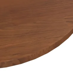vidaXL Tablero de mesa redonda madera de roble marrón oscuro Ø30x1,5cm Marr&oacute;n oscuro Best