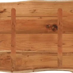 vidaXL Tablero de mesa rectangular acacia borde vivo 40x40x2,5 cm Madera de acacia (natural) Discount