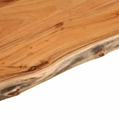 vidaXL Tablero de mesa rectangular acacia borde vivo 40x40x2,5 cm Madera de acacia (natural) Discount