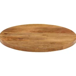 vidaXL Accesorios Para Mesas-Tablero de mesa redondo madera maciza de mango Ø 40x2,5 cm