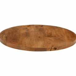 vidaXL Accesorios Para Mesas-Tablero de mesa redondo madera maciza de mango Ø 40x2,5 cm