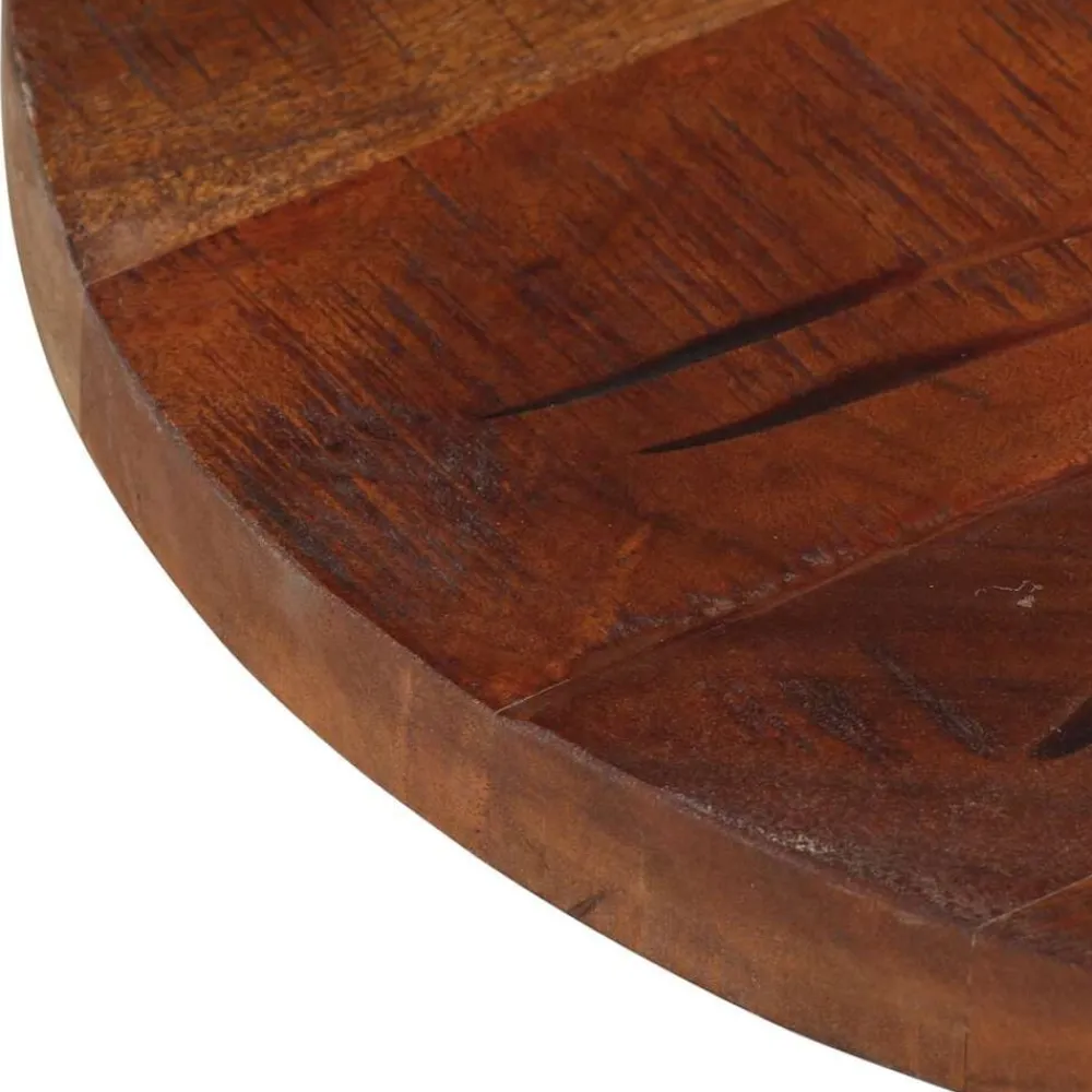 vidaXL Tablero de mesa redondo madera maciza reciclada Ø 40x3,8 cm Madera reciclada (natural) Discount