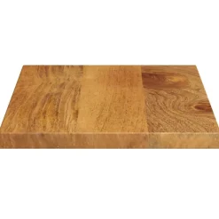 vidaXL Accesorios Para Mesas-Tablero de mesa rectangular madera maciza mango 40x20x3,8 cm