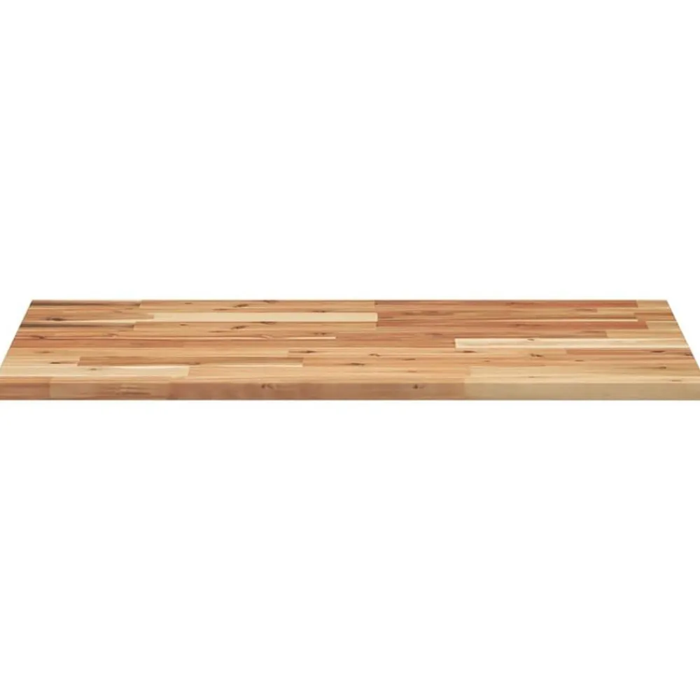 vidaXL Tablero escritorio madera maciza acacia sin tratar 80x50x2 cm Acabado de aceite Hot