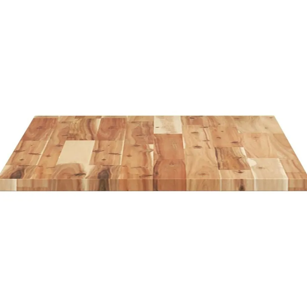 vidaXL Tablero escritorio madera maciza acacia sin tratar 80x50x2 cm Acabado de aceite Hot