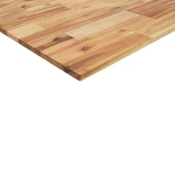vidaXL Tablero escritorio madera maciza acacia sin tratar 80x50x2 cm Acabado de aceite Hot