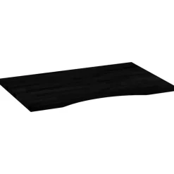 vidaXL Accesorios Para Mesas-Tablero escritorio 80x50x2,5 cm rectangular madera maciza roble