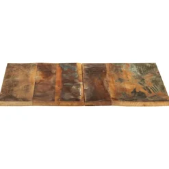 vidaXL Accesorios Para Mesas-Tablero mesa cuadrada madera reciclada maciza 60x60 cm 15-16 mm