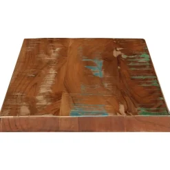 vidaXL Accesorios Para Mesas-Tablero mesa rectangular madera maciza reciclada 40x20x2,5 cm