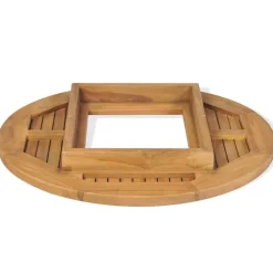 vidaXL Tablero para caja de cerveza madera de teca 70 cm