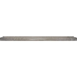 vidaXL Tablero para mesa mármol Ø40x2,5 cm Gris Clearance