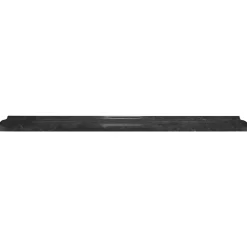 vidaXL Tablero para mesa mármol Ø40x2,5 cm Negro Clearance