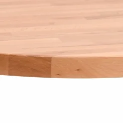 vidaXL Tablero redondo de madera maciza de haya Ø30x1,5 cm Marr&oacute;n Online
