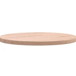 vidaXL Tablero redondo de madera maciza de haya Ø30x1,5 cm Marr&oacute;n claro Clearance