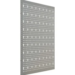 vidaXL Accesorios De Bricolaje-Tableros de clavijas para pared 3 unidades acero 40x58 cm