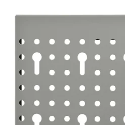 vidaXL Accesorios De Bricolaje-Tableros de clavijas para pared 3 unidades acero 40x58 cm