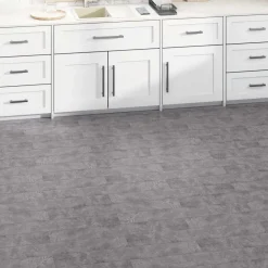 vidaXL Tableros de Suelo 36 pcs 5,02 m² PVC Gris concreto Discount